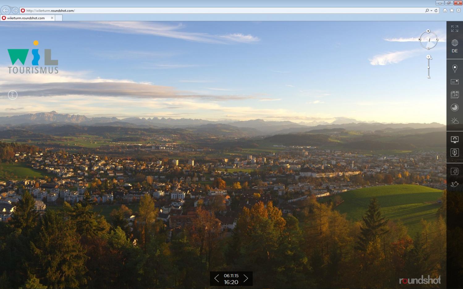 Screenshot Webcam Wiler Turm